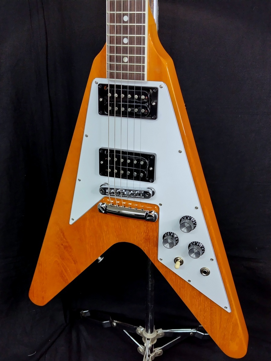 Gibson Flying V antique natural ほぼ新品 楽天市場】Gibson 70s Flying V (Antique Natural) 【 ギブソン