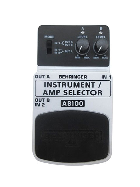 BEHRINGER AB100 INSTRUMENT/AMP SELECTOR アンプセレクター ABセレクター ベリンガー 【鹿児島店】（中古）【楽器検索デジマート】