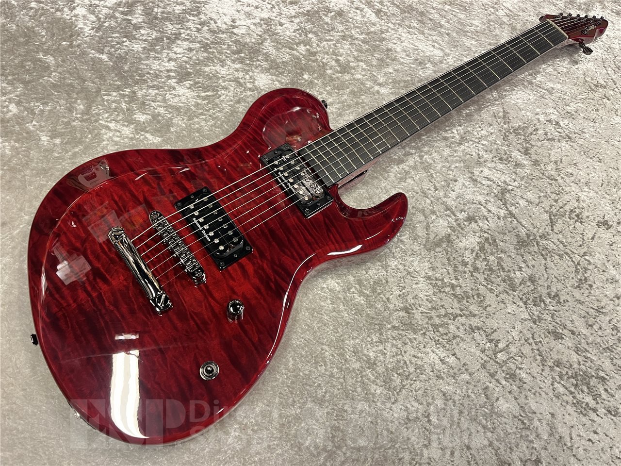 EDWARDS E-DR-II-7【See Thru Dark Red】（新品/送料無料）【楽器検索