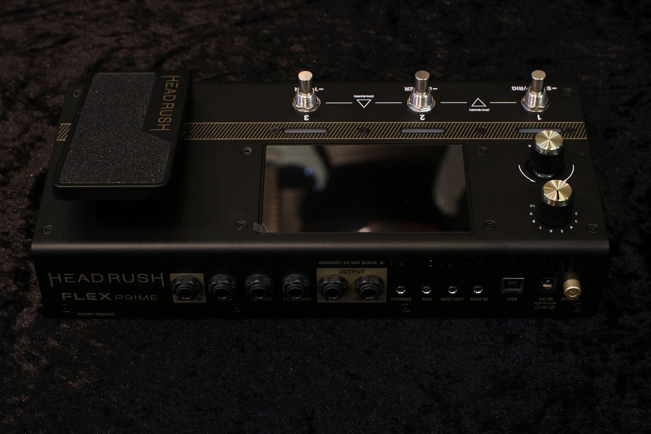 【極美品】HEADRUSH Flex Prime HeadRush Flex Prime ギター＆ベース FX アンプモデリング