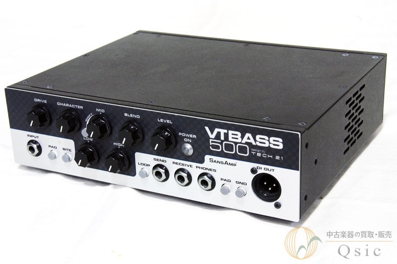 [良品] Tech 21 SansAmp VT Bass 500 ベース用アンプヘッド/幅広いジャンルに使用可能 [RK145]