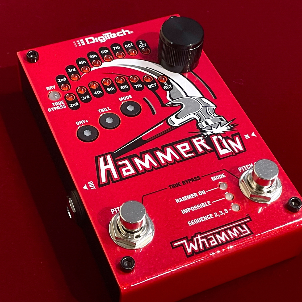 DigiTech L MASTER レア DigiTech HammerOn 【新感覚ピッチシフター】【未展示在庫