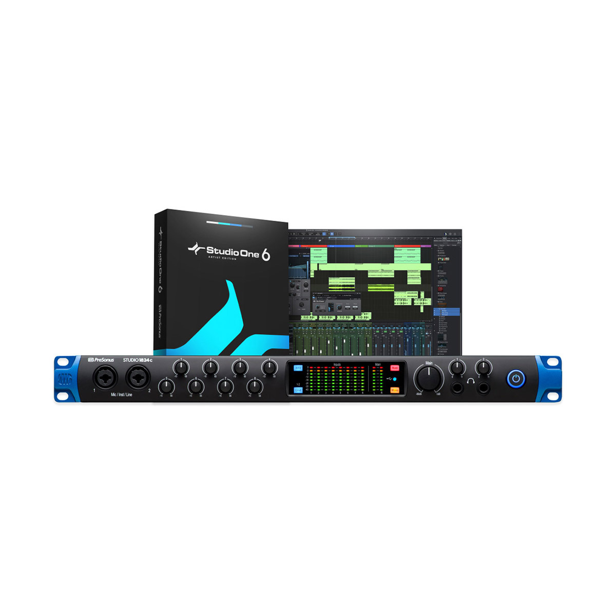 PreSonus Studio 1824c オーディオインターフェイス 18ch入出力