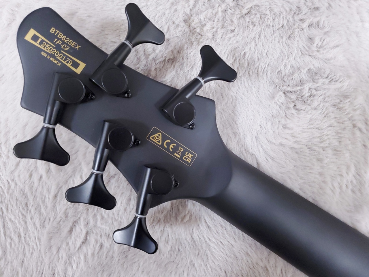 Ibanez BTB625EX Black Flat（新品特価）【楽器検索デジマート】