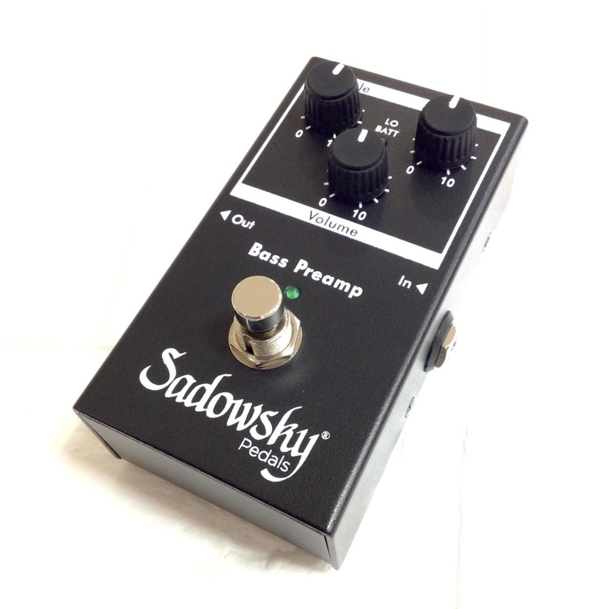 Sadowsky SBP-2 Bass Preamp / SAC PED SBP 2 V2（新品/送料無料