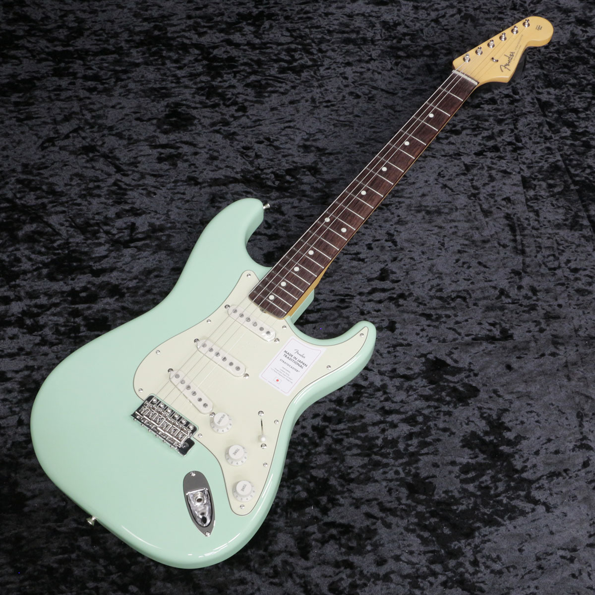 Fender MIJ Traditional 60s Stratocaster Rosewood Surf Green【新宿