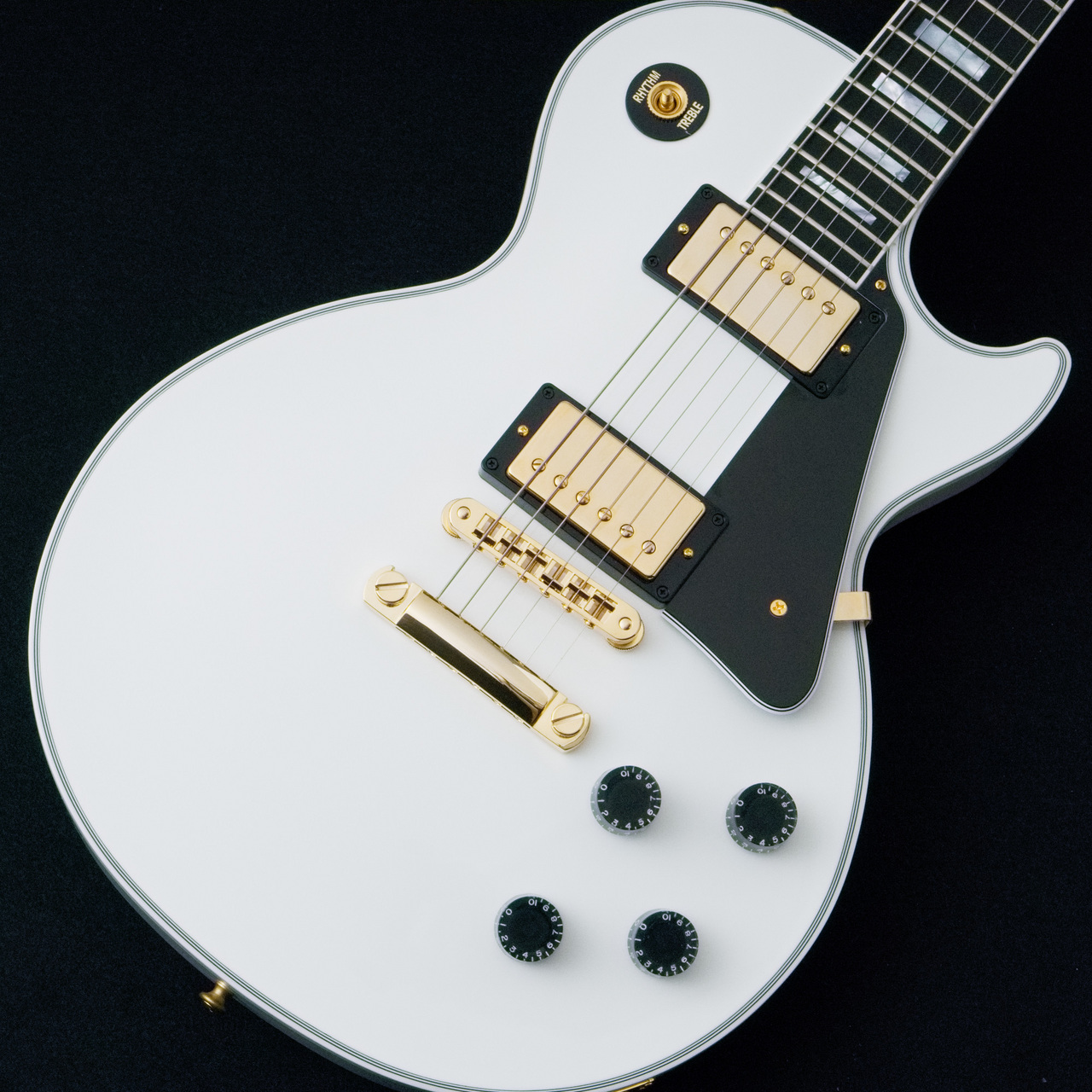EDWARDS レスポールカスタム　ギター　ホワイト　ハードケース付き 楽天市場】Edwards E-LPC White 新品[エドワーズ][国産][ESP