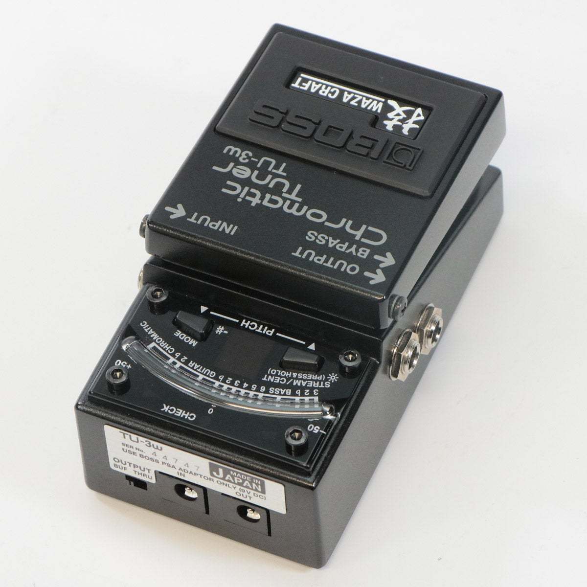 BOSS TU-3W Chromatic Tuner WAZA CRAFT ペダルチューナー ボス