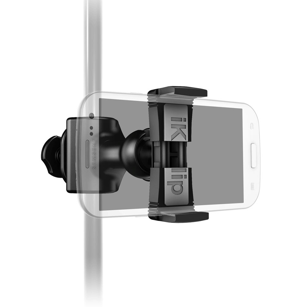IK Multimedia iKlip Xpand Mini マイクスタンド用スマートフォン・ホルダー iKlip Xpand Mini Mic Stand Smartphone Mount | IDJNOW