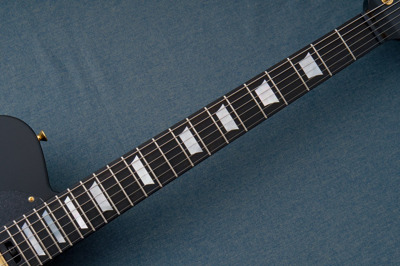 Kz Guitar Works Kz TL Trad Semi-Hollow 22 2H6 Custom -All Black