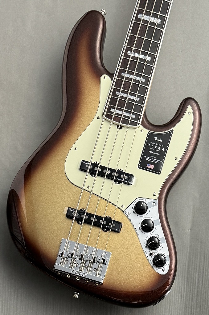 Fender 【48回無金利】USA American Ultra Jazz Bass V -Mocha Fender 【48回無金利】USA American Ultra Jazz Bass V -Mocha