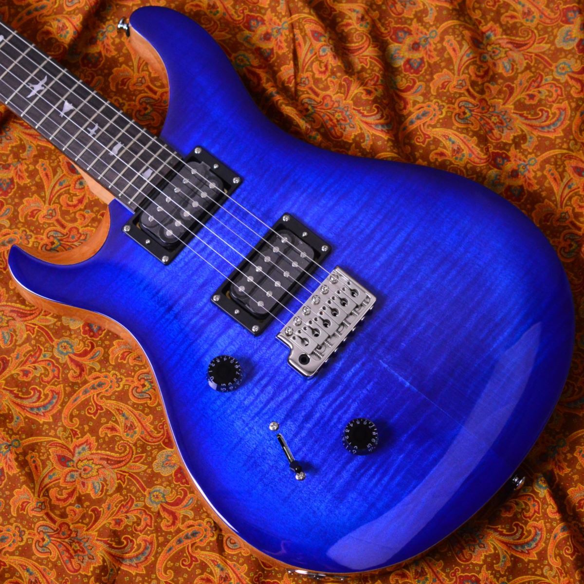 Paul Reed Smith(PRS) SE LEFTY CUSTOM 24 / Faded Blue  Bust（新品/送料無料）【楽器検索デジマート】