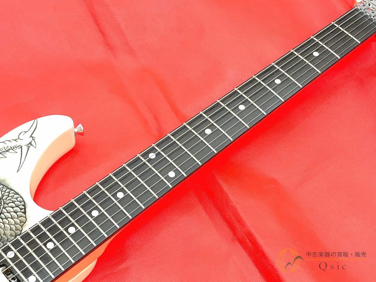 SCHECTER PA-ZK-T6 WHT/Original Dragon Graphic 【返品OK】[UMN33