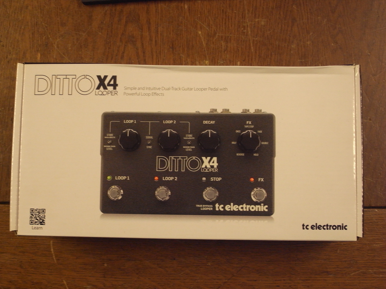 正規輸入品 tc electronic DITTO X4 TC Electronic Ditto X4 Looper - TC Electronicのルーパー「Ditto
