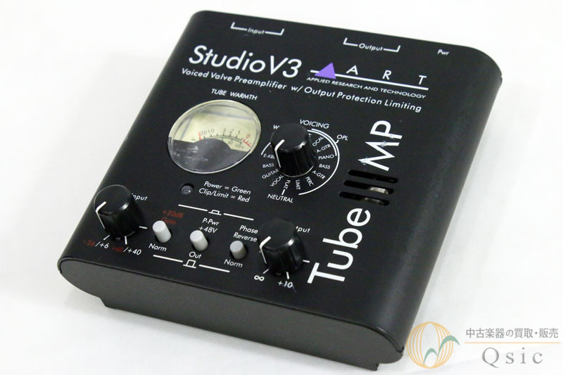 【廃盤品】ART Tube MP Studio V3 動作確認済み ART Tube MP Studio V3 V3回路搭載チューブ・マイク・プリアンプ