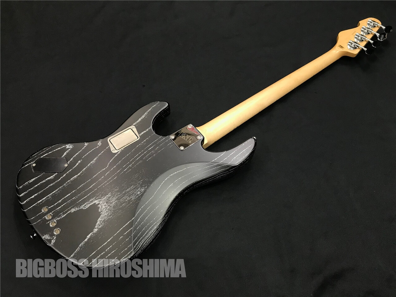 ESP AMAZE-AS/M (Black w/White Filler)（新品/送料無料）【楽器検索 