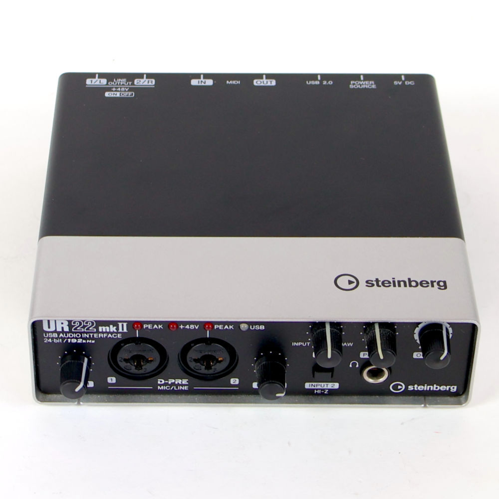 【中古】Steinberg UR22mkII オーディオインタフェース 箱付き Amazon.co.jp: Steinberg スタインバーグ 2x2 USB2.0 24bit