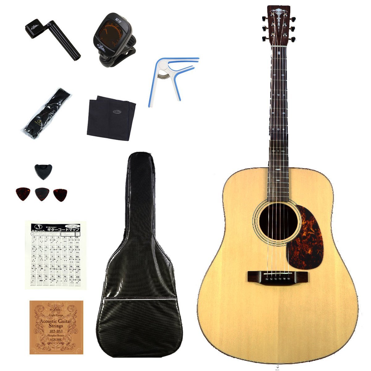 Selva SD1800AS Natural Solid Sitka Spruce Top【梅田店】（新品特価）【楽器検索デジマート】