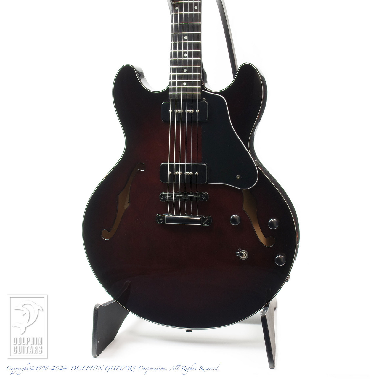VG-SH-90 寺田楽器製セミアコ VG VG-SH-90 Ltd (Bloody Red)|ドルフィンギターズ
