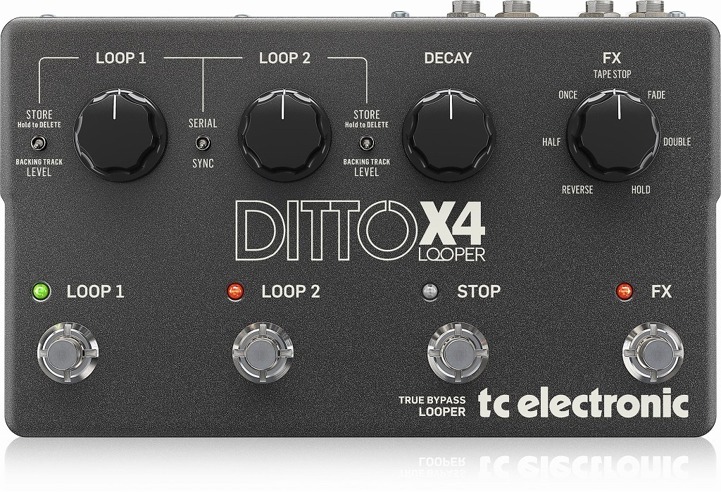 tc electronic DITTO X4 ルーパー TC Electronic DITTO X4 LOOPER - 株式会社エレクトリ