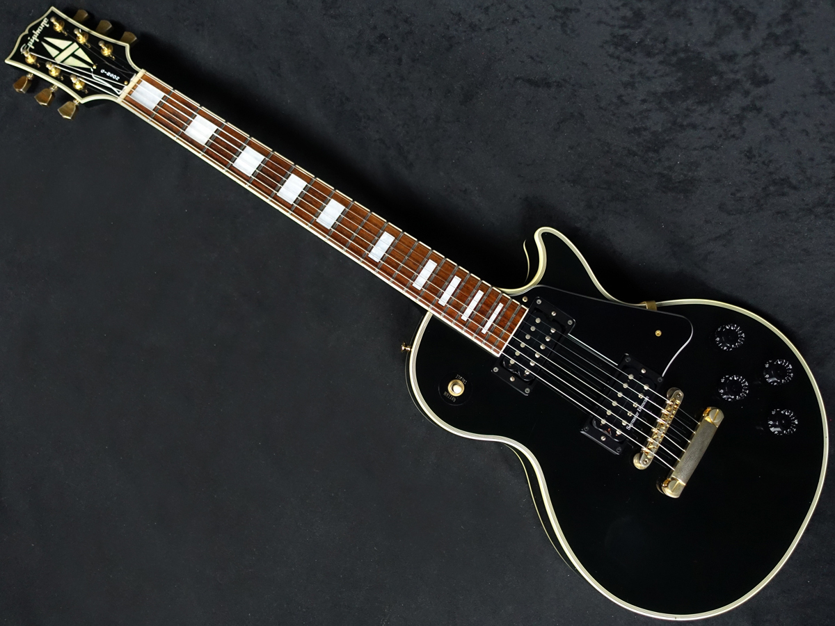 日本製のEpiphone  レスポールカスタムモデル LPC-80 EB Epiphone LPC-80 Les Paul Custom (Japanese Domestic) | Reverb
