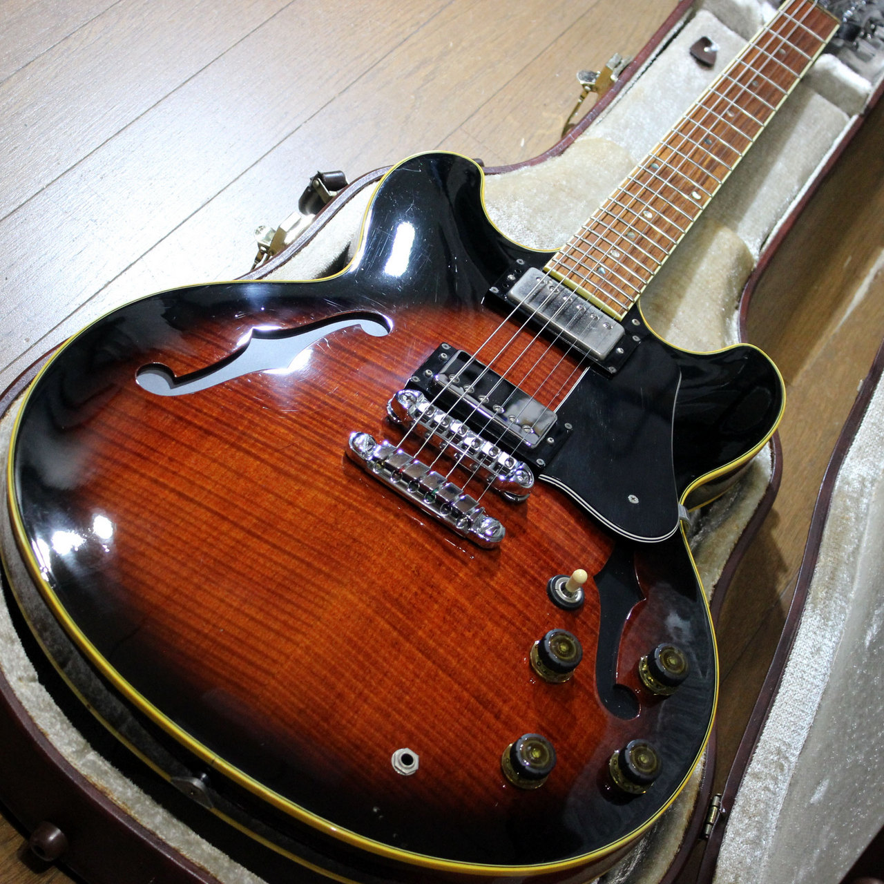 Ibanez LR10 Lee Ritenour Model Antique Violin Finish リー