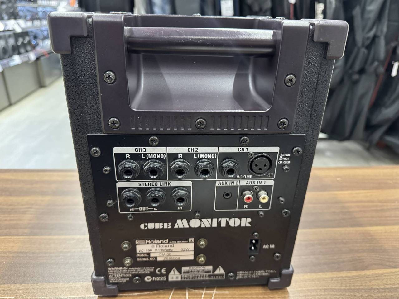 Roland CM-30 モニタースピーカー マイク入力 シンセサイザー