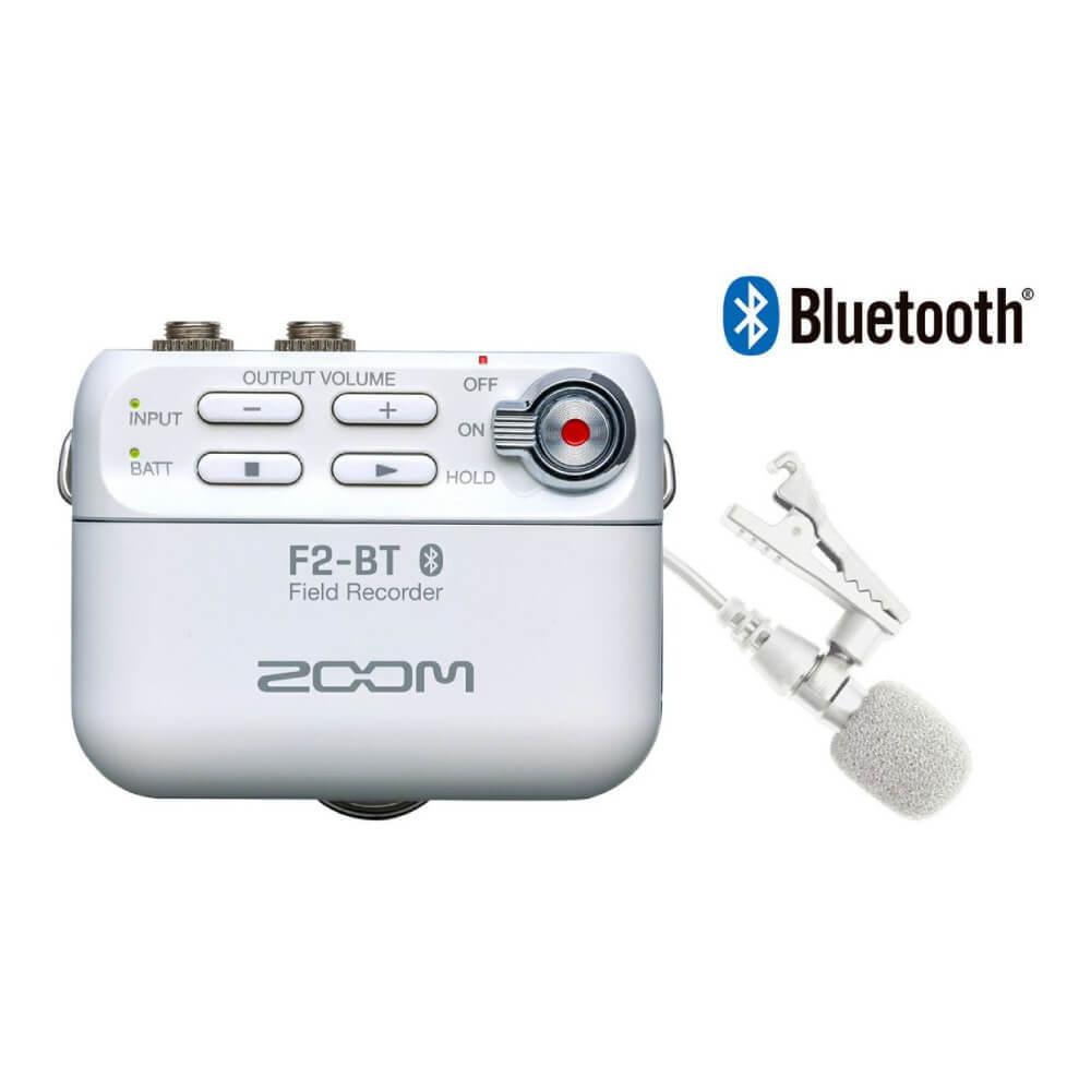 【ほぼ新品】 ZOOM F2-BT レコーダー ホワイト ZOOM F2-BT/W (White) 【AUTUMN ULTRA SALE 11/1(土) →11/30(日