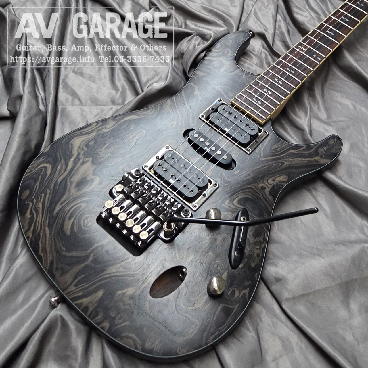 Ibanez S670SE NTF 2008年製 初期型ZRトレモロ搭載モデル（中古