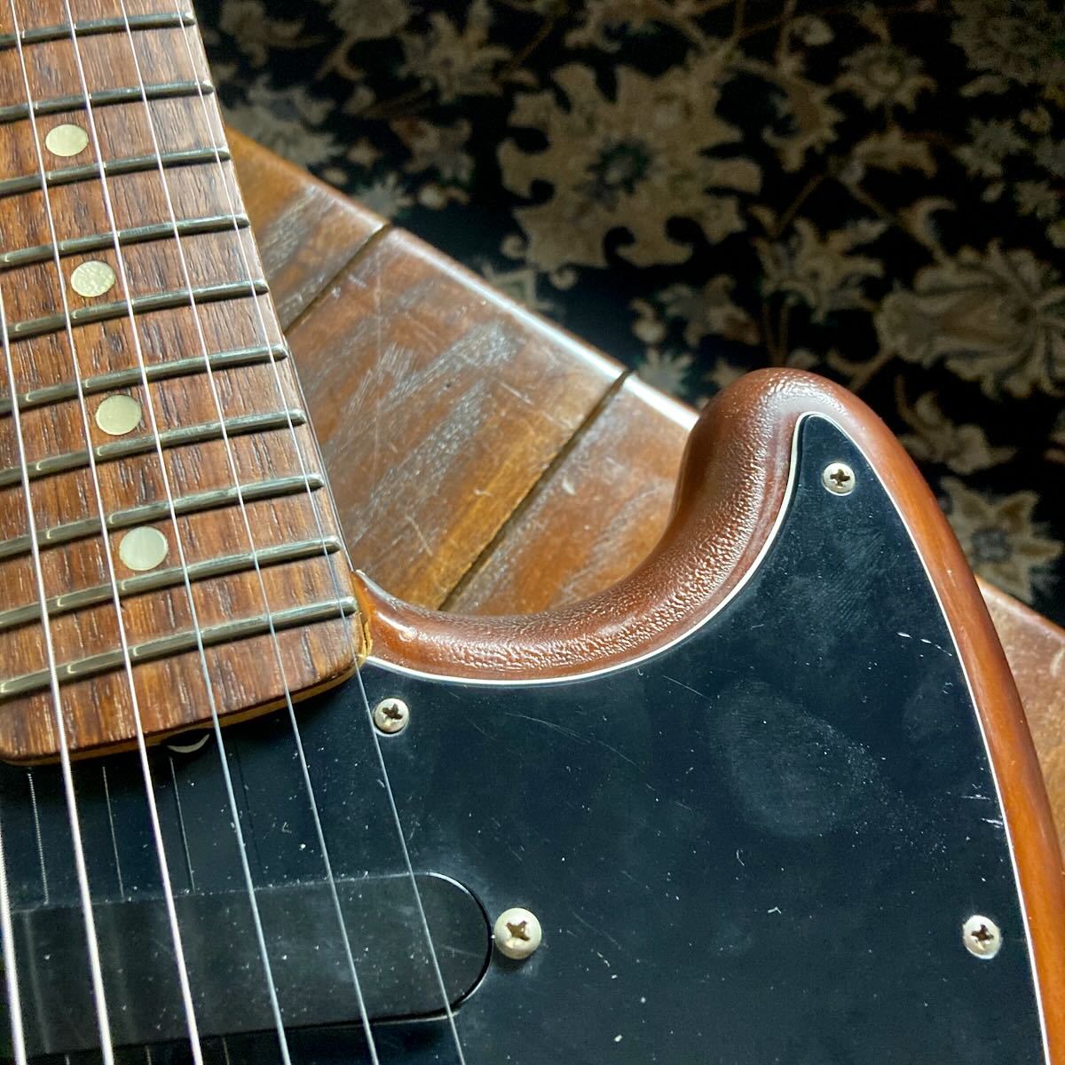 Fender 1975 Mustang Rose FB / Walnut (Mocha Brown)（ビンテージ
