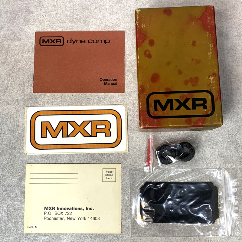 MXR dynacomp 80年製(最終値下げ) MXR dyna comp 1980年製（ビンテージ）【楽器検索デジマート】