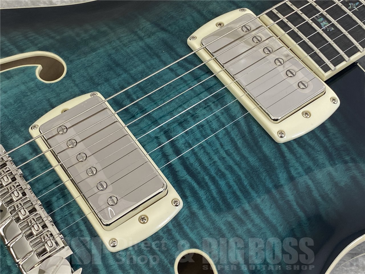 Paul Reed Smith(PRS) SE Hollowbody II Piezo (Peacock Blue) （新品