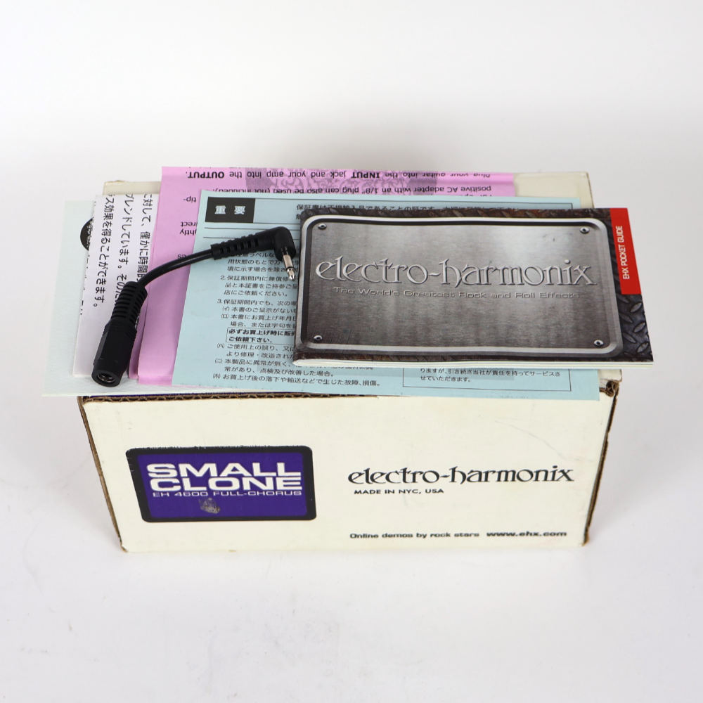 Electro-Harmonix Small Clone コーラスエフェクター Electro-Harmonix SMALL CLONE コーラス