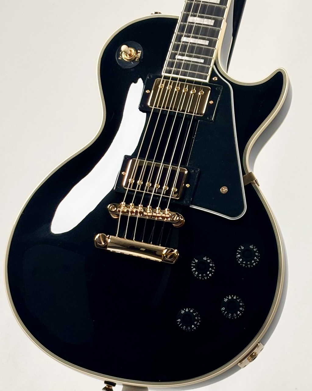 Epiphone Les Paul Custom -Ebony-【3.95kg】（新品特価/送料