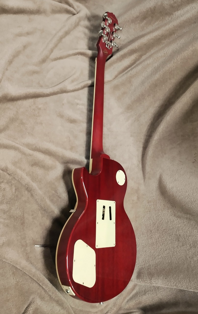 ギター Epiphone Les Paul PlusTop Pro/FX Gibson Axcessの弟分 「Epiphone Les Paul PlusTop PRO/FX