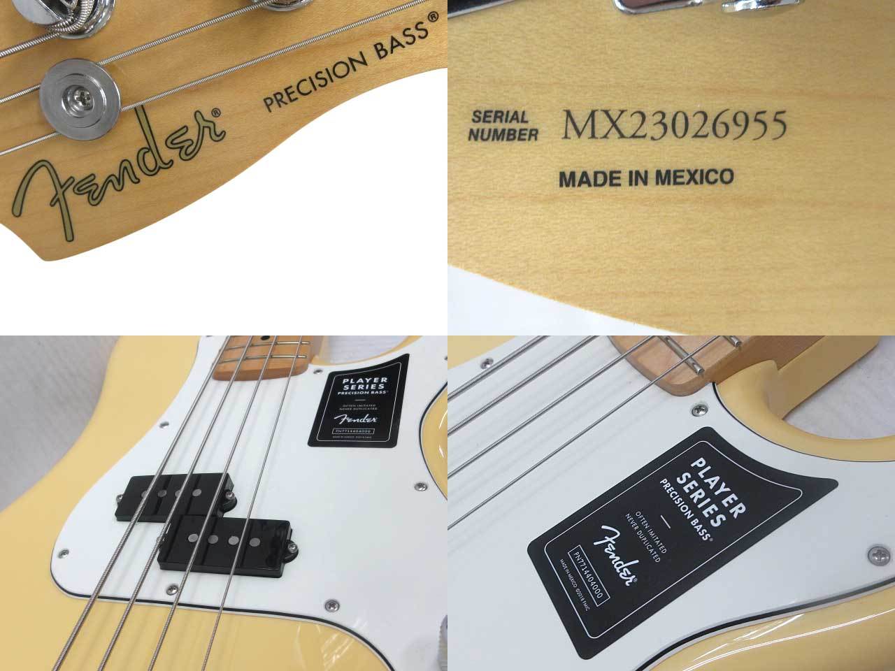 Fender Mexico Player Precision Bass Butter Cream / 2023年製