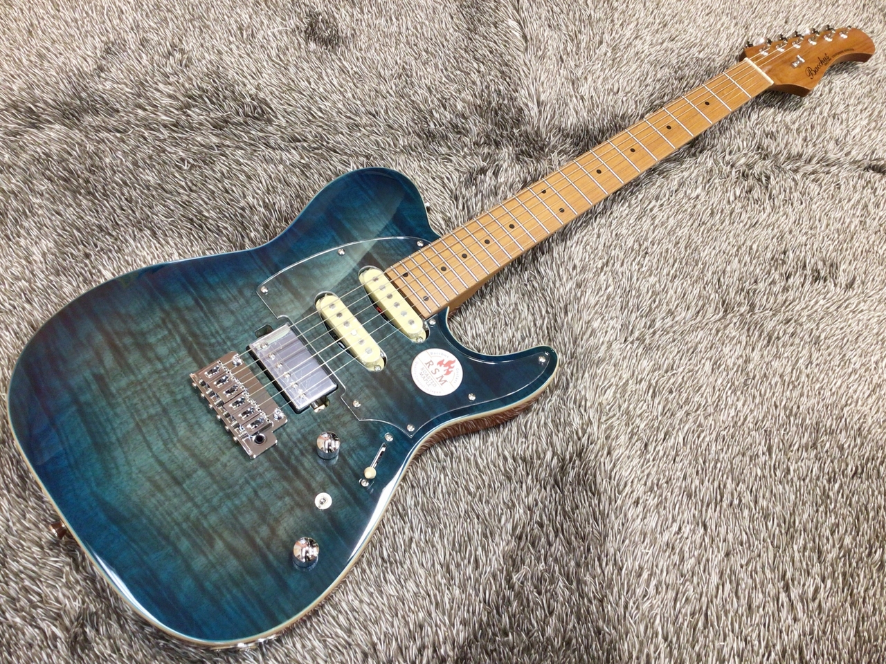 Bacchus TAC24AD-FMH RSM/M BLU-B【フレイムトップ!!】（新品