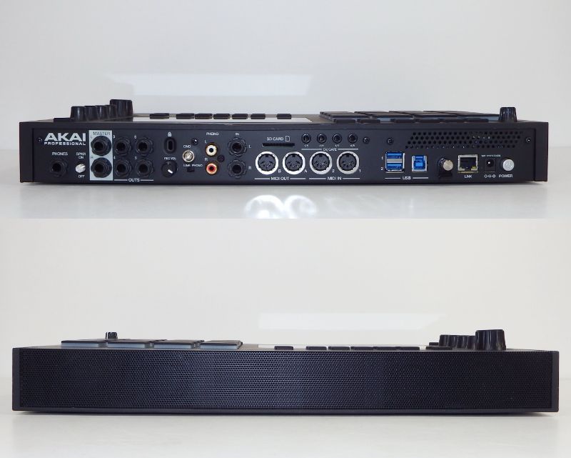 AKAI MPC LIVE II 本体 箱説明書ケーブル等揃 AKAI AKAI アカイ MPC LIVE 2 サンプラー 箱/取扱説明書/ケーブル類