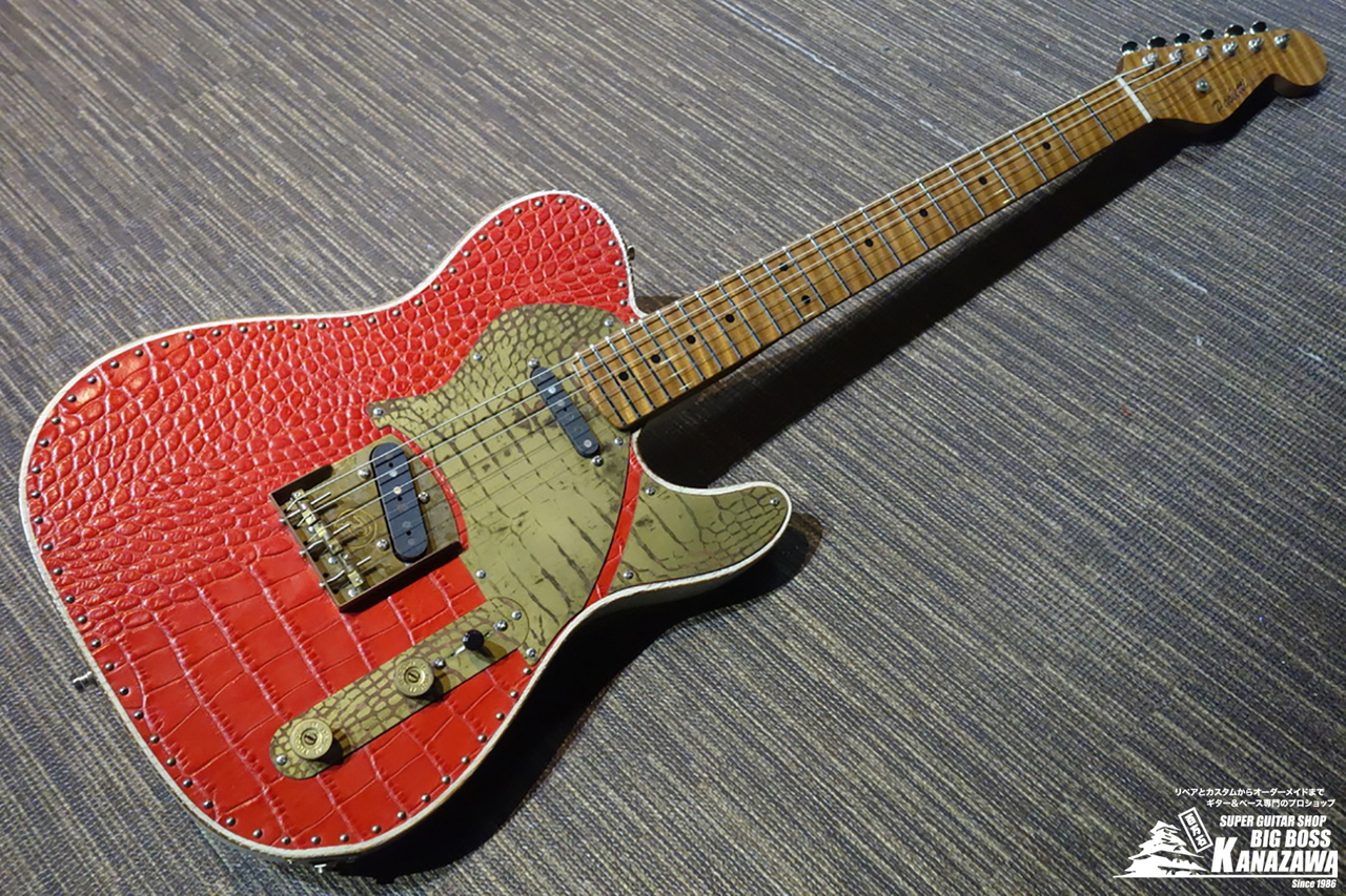 Paoletti Guitars Nancy Leather Top SS Red Leather【#79620】