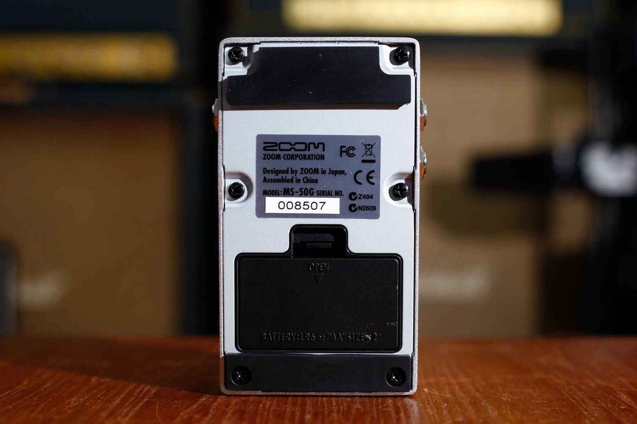 ZOOM ZOOM Multi Stomp for Guitar MS-50G【USED】（中古