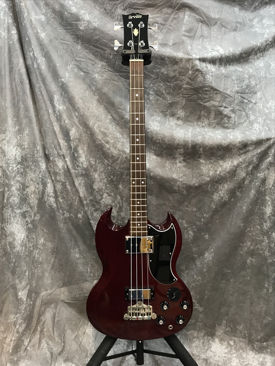 定番，人気SALE】 Orville オービル / EB-3 SG Bass Cherry