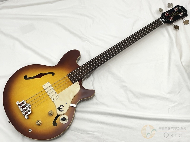 Epiphone Jack Casady Fretless Bass 【返品OK】[UMM45]【梅田店在庫