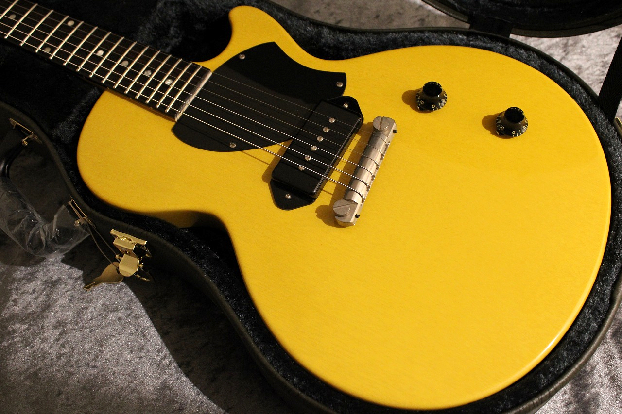 Bizen Works 【ハカランダ指板】Burned Junior TV Yellow #230421
