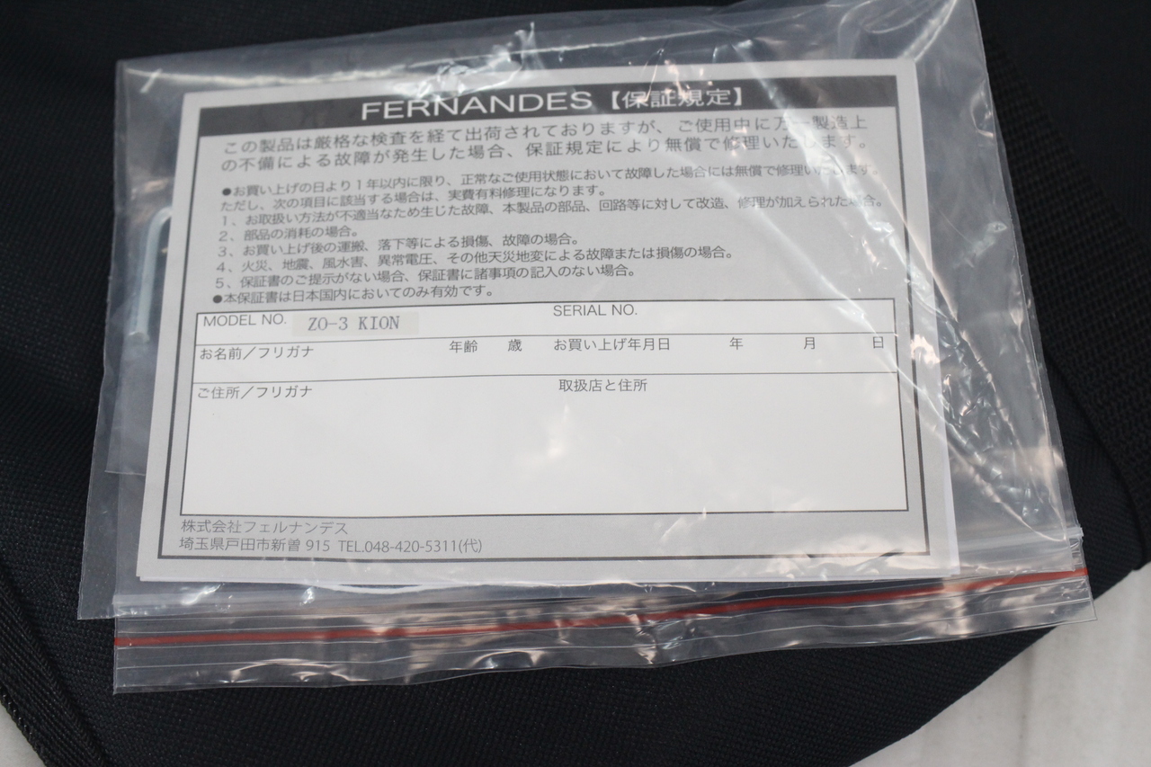 FERNANDES ZO-3 K-ON（中古）【楽器検索デジマート】
