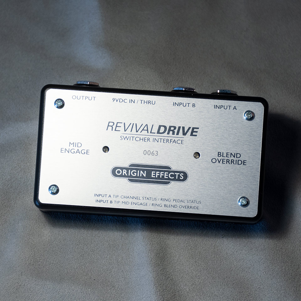 ORIGIN EFFECTS Revival DRIVE Switcher Interface【検品後出荷