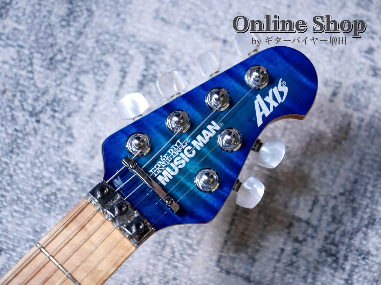 MUSIC MAN 【試奏動画】2016 Axis Balboa Blue Flame（中古）【楽器