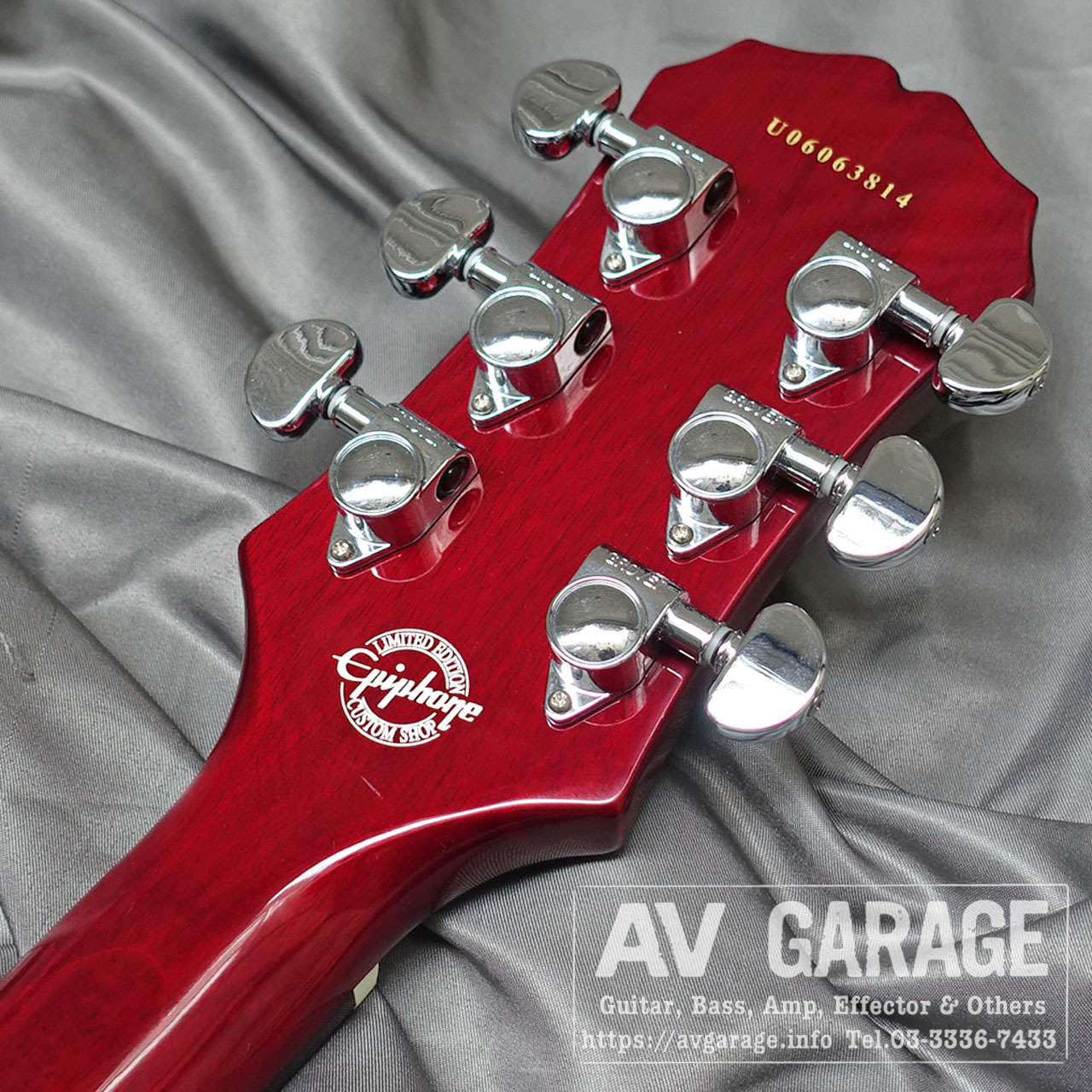 Epiphone Les Paul エレキギター 赤 Epiphone Les Paul Standard 50s Plain Top Cardinal Red