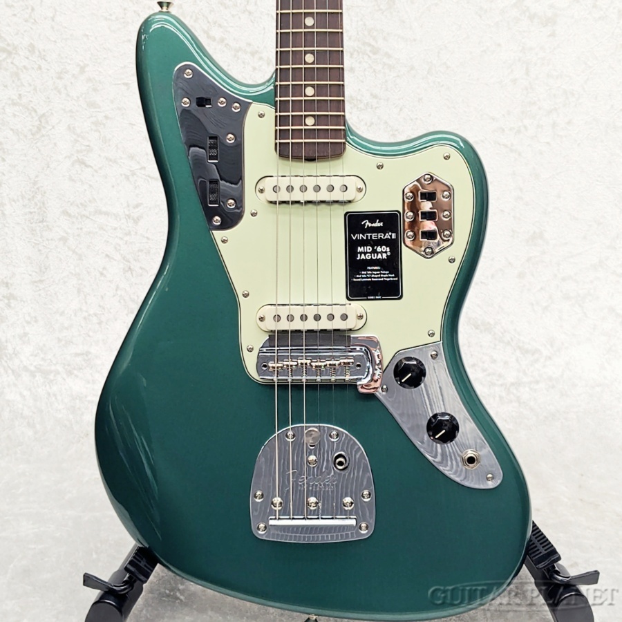 Fender Vintera III Mid 60s Jaguar -Sherwood Green Metallic