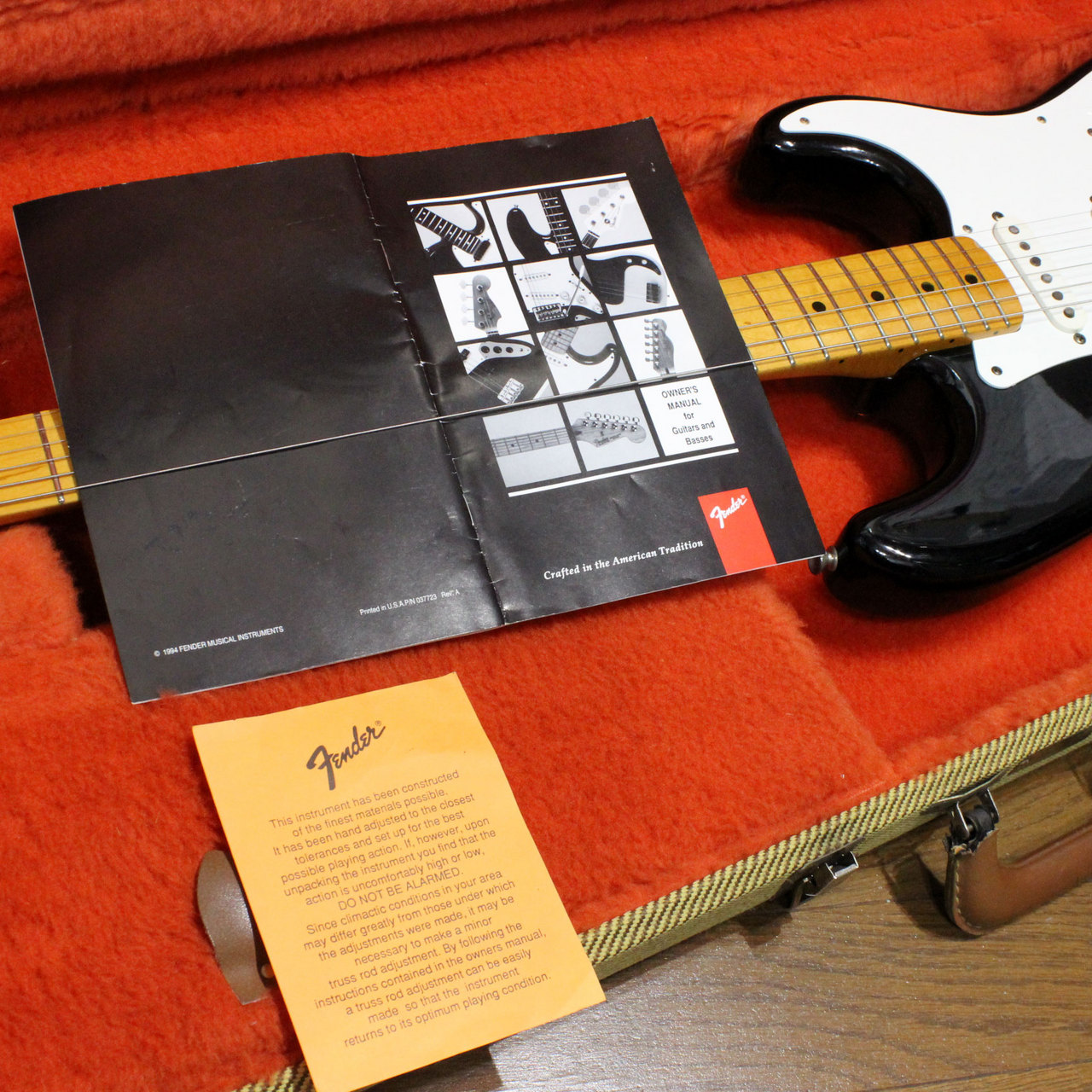 Fender American Vintage 57' Stratocaster Black アメリカン