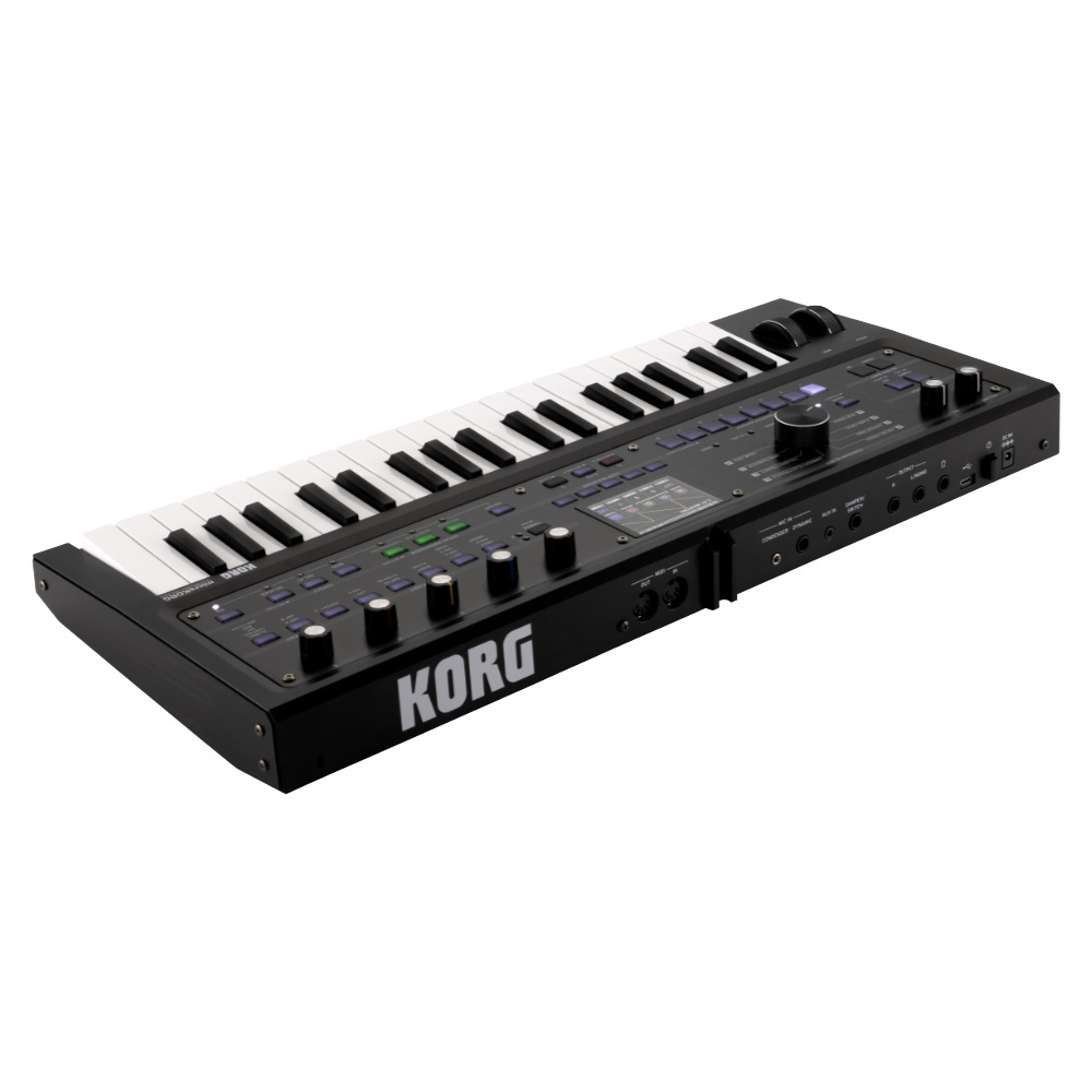 KORG シンセサイザー マイクロコルグ2 MicroKorg2 MK-2 MBK コルグ メタリックブラック 限定カラー ケース付き （新品/送料無料）【楽器検索デジマート】